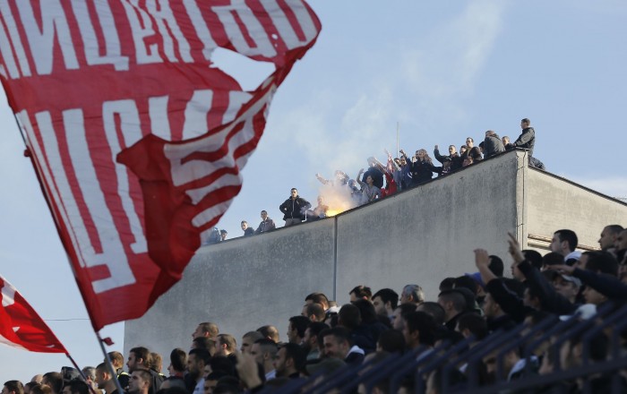 Policija privela 25 navijača na meču između Rada i Zvezde