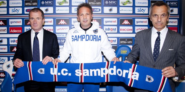 Sampdoria/Presentazione Mihajlovic