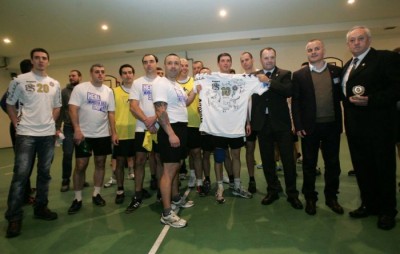 Rukometaši Partizana odigrali meč u Padinjaku (VIDEO)