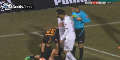 Fudbaler polomio nogu, protivnik počeo da plače od šoka (VIDEO)