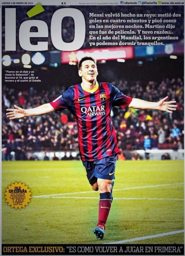 Dnevne novine promenile svoje ime zbog Mesija (FOTO)