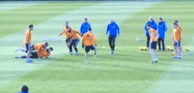 Morata pokazao golu zadnjicu Ramosu jer ga je faulirao (VIDEO)