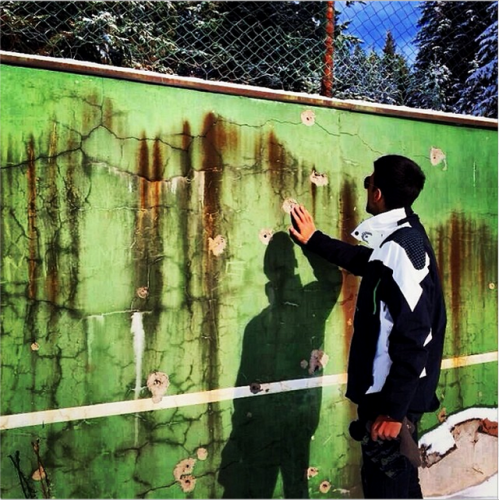 Novak: Ovo je moj zid, uništen bombama (FOTO)