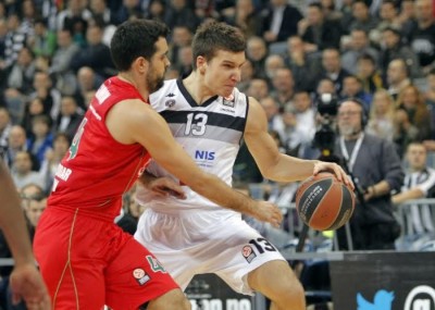 EL: Partizan porazom u Krasnodaru ostao bez šansi za plasman u četvrtfinale