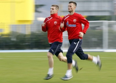 Radno, vredno na Zvezdinim treninzima (FOTO)