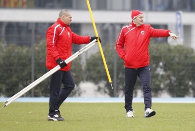 Stojanović zadovoljan prvim poluvremenom, Bajković o odbranjenom penalu (VIDEO)