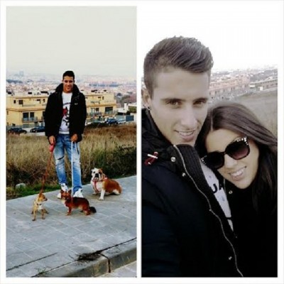 Teljo u šetnji sa devojkom i svim svojim psima (FOTO)