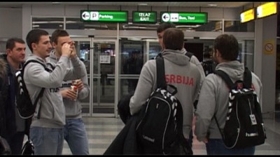 Rukometaši ispraćeni u Dansku (VIDEO)