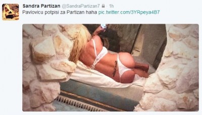 Sandra Partizan spremna za derbi (VIDEO)