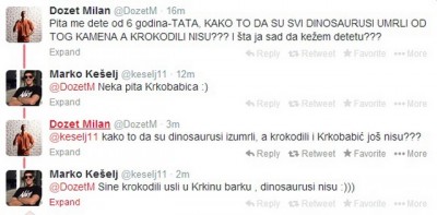 Dozet i Kešelj objasnili kako je Krkobabić spasao dinosauruse (FOTO)
