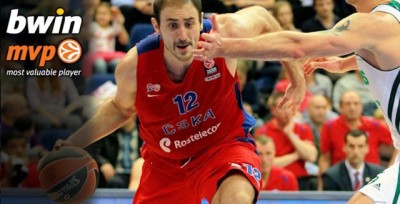 Krstić MVP Top16 faze Evrolige za januar