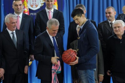 Predsednik države ugostio finaliste Kupa Radivoja Koraća