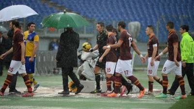 Roma i Parma nastavljaju meč tek u aprilu