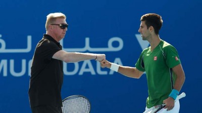 IZNENAĐENJE: Đoković sa Bekerom odradio poslednji trening pred ATP kup (FOTO)