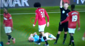 Felaini se izvukao, nema dokaza da je pljunuo Zabaletu (VIDEO)