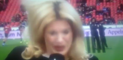 Da li je ovo najbaksuznija fudbalska reporterka? (VIDEO)