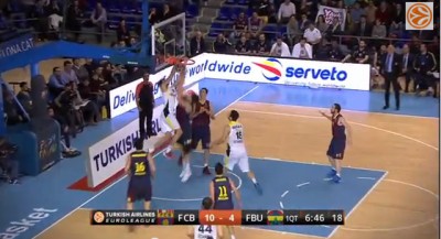 Bjelicino ‘posterizovanje’ Tomića zakucavanje večeri (VIDEO)