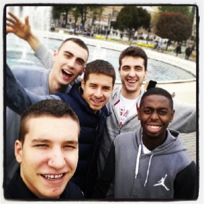 Košarkaši Partizana napravili svoj selfi