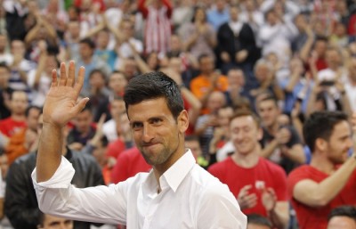 I Novak Đoković bodri crveno-bele na tribinama Arene! (FOTO)