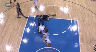 Bler udario Splitera nogom u glavu (VIDEO)