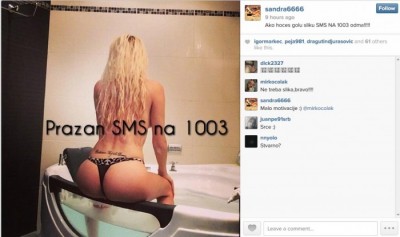 Sandra na svoj način pozvala građane da pomognu ugroženima (FOTO)