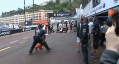 Ludi Kimi: Fetel na treningu u Monaku umalo pregazio Rajkonena (VIDEO)