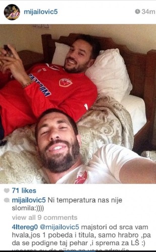 Pogledajte kako su bili raspoloženi Mijailović i Ninković nakon Užica (FOTO)