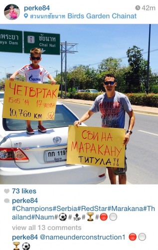 Poziv sa 10.760 km udaljenog Tajlanda: Svi na Marakanu, titula!