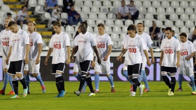 Prvo slobodno popodne igrači Partizana iskoristili za razgovor s novinarima (VIDEO)