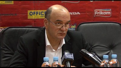 Duško Vujošević, pred novo gostovanje crno – belih u Železniku