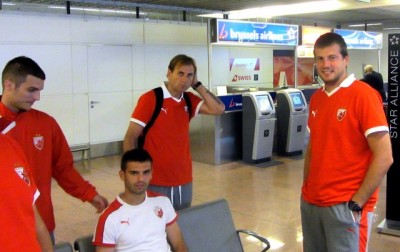 Zvezda stigla u Belgiju bez omladinaca i Daude