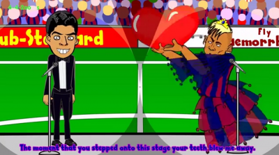 Stigao novi crtani film: Nejmar dočekuje Suareza, Stivi Dži plače (VIDEO)