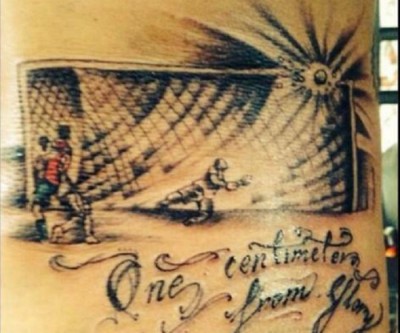 Čileanac istetovirao prečku koja ga je u 119. minutu sprečila da izbaci Brazil!