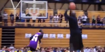 ‘Brajant’ izazvao Džordana na basket i naravno izgubio (VIDEO)