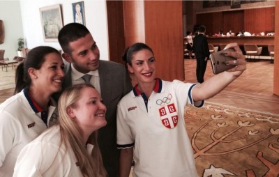 Šampionski selfi sa ministrom (FOTO)