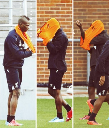 Oblačenje markera i dalje enigma za Balotelija (FOTO) (VIDEO)