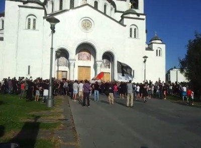 Ovako su ujedinjeni Grobari krenuli na stadion (VIDEO)