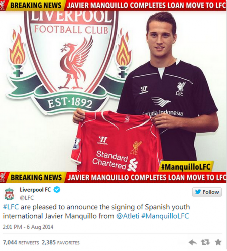 Mankiljo zadužio dres Liverpula (FOTO)