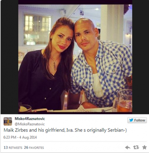 Zbog ove devojke je Cirbes došao u Beograd! (FOTO)