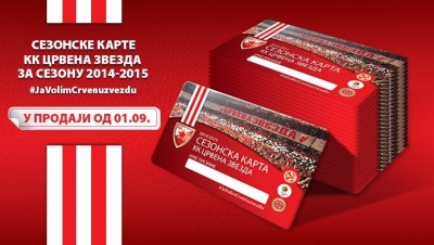 KK Crvena zvezda pušta u prodaju sezonske karte