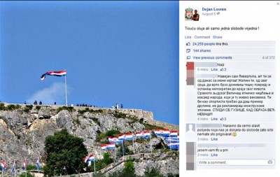 Skandal! Hrvatski fudbaler javno slavio akciju ‘Oluja’! (FOTO)