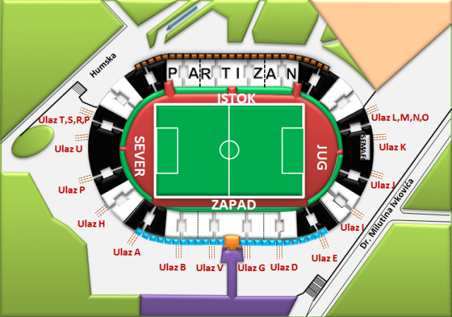 FS Partizan stadion
