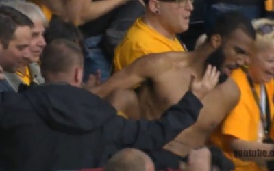 KAD ŽENA SUDI: Dao gol za pobedu, skinuo dres i slavio na tribini pa zaradio crveni karton