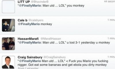 ENGLESKA ‘BORBA ZA RAVNOPRAVNOST’: Baloteli jeb.. crnčugo, prljavi majmune… (FOTO)