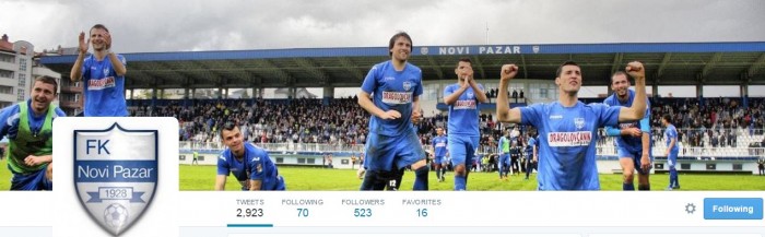 FK Novi Pazar tviter