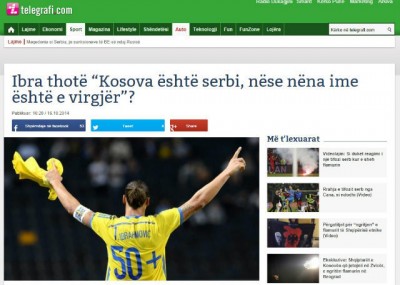 ALBANSKI MEDIJI BEZ OBRAZA! Ibra, Ronaldo i Klop NISU ‘pljuvali’ Srbiju!