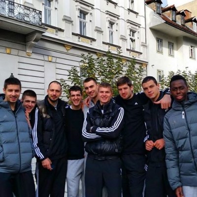 POZDRAV IZ LJUBLJANE: Crno-beli raspoloženi pred Olimpiju