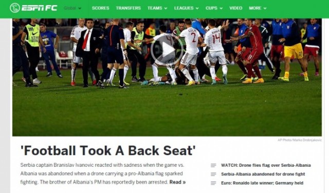 Srbija-Albanija-Mediji-ESPN