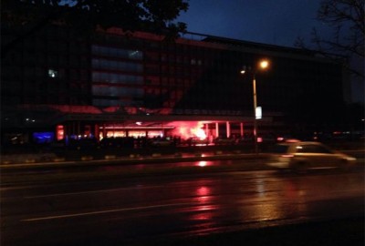 TURCI LUPALI AUTOBUSE: Iskomplikovao se put do stadiona