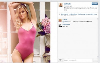 LJUBAV CVETA: Devojka Viktora Troickog pleni izgledom